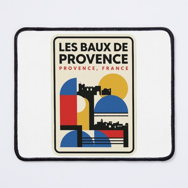 Item preview, Retro Les Baux De Provence Bauhaus Geometric Skyline designed and sold by k3rstman1.