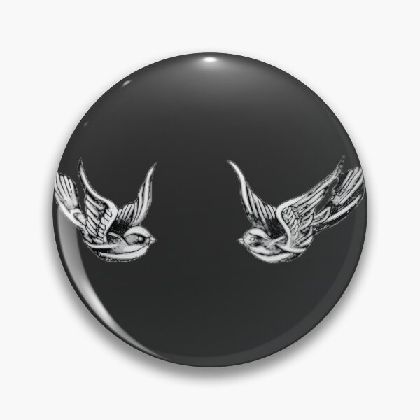 Item preview, Harry Styles Inspired Birds Tattoo Design for Music and Art Lovers designed and sold by TonchVV.