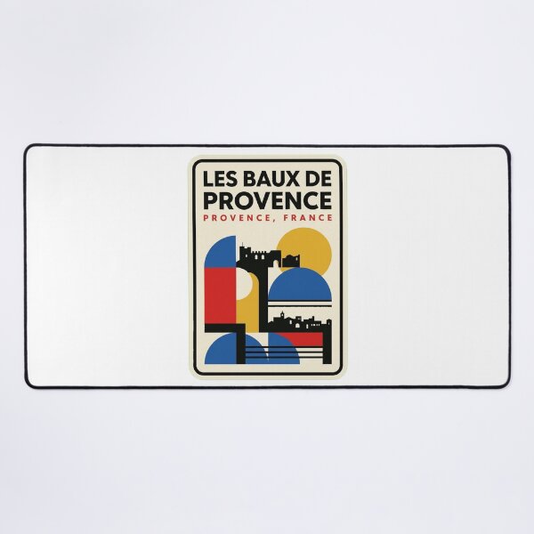 Item preview, Retro Les Baux De Provence Bauhaus Geometric Skyline designed and sold by k3rstman1.