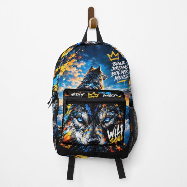 Item preview, Bigger Dreams Bolder Moves Backpack designed and sold by KLERIKSTORE.