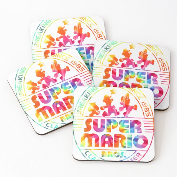 Item preview, Mens Super Mario Brick Break 85 Tie Dye Logo designed and sold by Amanysaid.