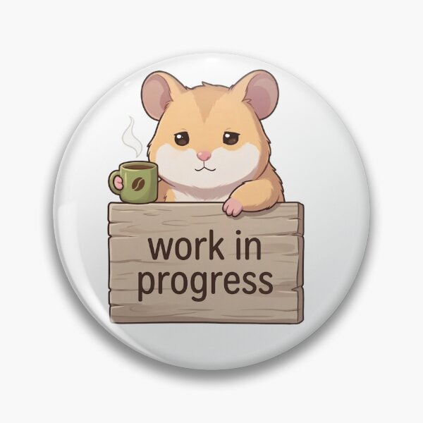 Item preview, work in progress hamster designed and sold by Kaizen-works.
