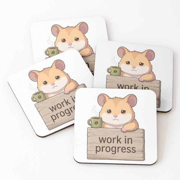 Item preview, work in progress hamster designed and sold by Kaizen-works.