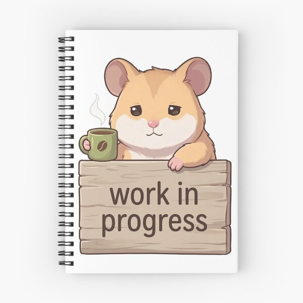 Item preview, work in progress hamster designed and sold by Kaizen-works.