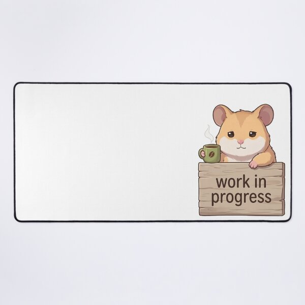 Item preview, work in progress hamster designed and sold by Kaizen-works.