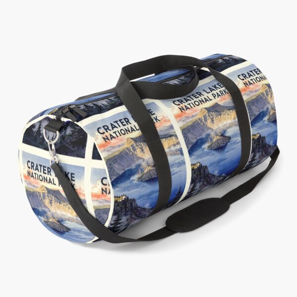 Item preview, Crater Lake National Park Oregon Vintage Watercolor Travel designed and sold by Teelogic.