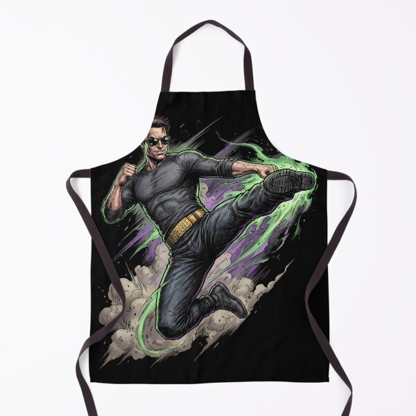 Item preview, Johnny Cage Mortal Kombat Video Game Anime Shirt designed and sold by Senpaiwaves.