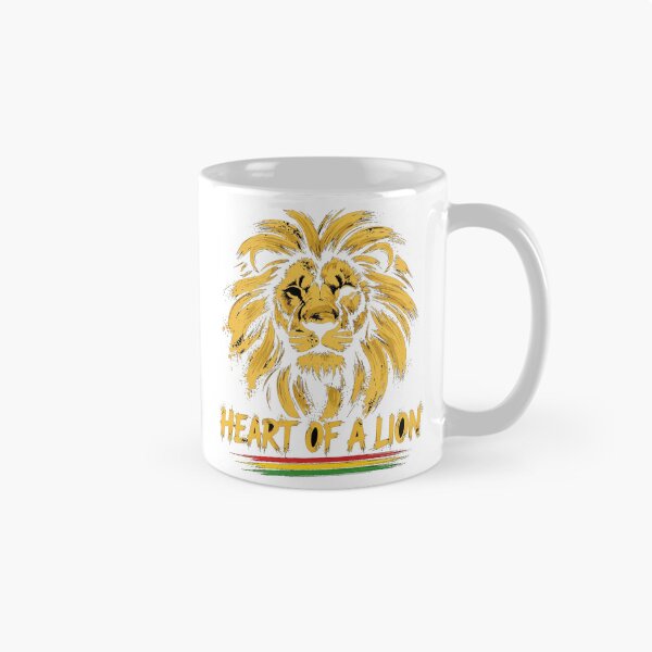 Item preview, Heart of a Lion T-Shirt — Motivational Gold Lion Shirt designed and sold by Acknowledgemi.