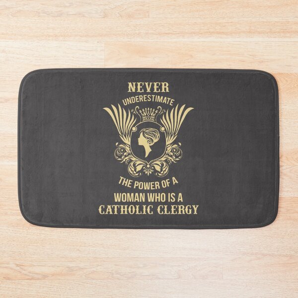 Item preview, Funny Catholic Clergy Birthday Gift Idea for Priests and Religious Leaders designed and sold by LaibaQureshi.
