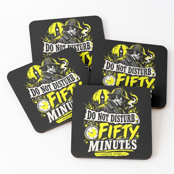 Item preview, Sherlock Holmes: Do Not Disturb for Fifty Minutes designed and sold by Fenay Designs.
