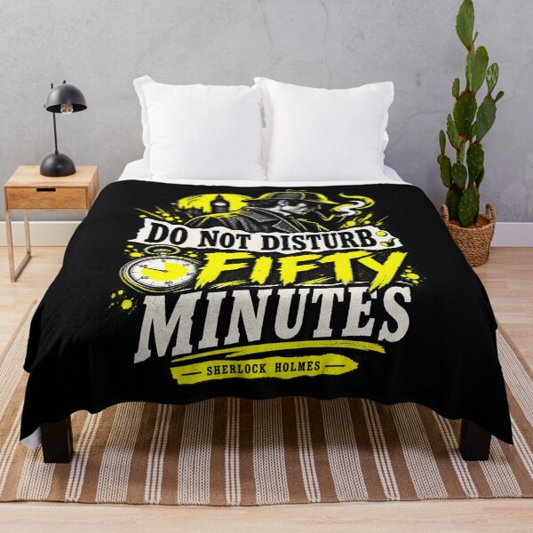 Item preview, Sherlock Holmes: Do Not Disturb for Fifty Minutes designed and sold by Fenay Designs.