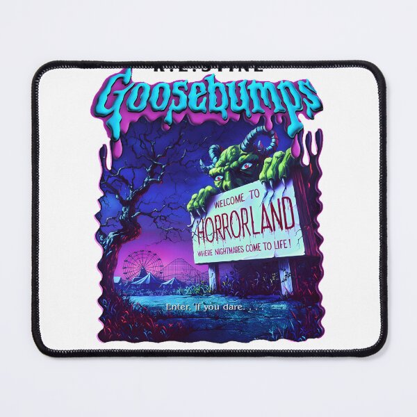Item preview, Goosebumps One Day At HorrorLand Inspired Creepy Theme Design designed and sold by Salin Loktam.