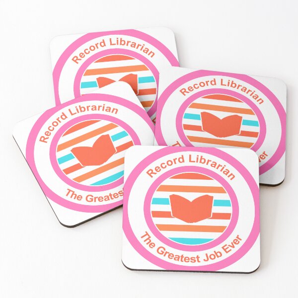 Item preview, Record Librarian The Greatest Job Ever designed and sold by TheIconSmith.