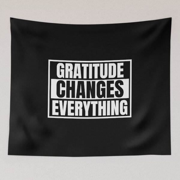Item preview, Gratitude Changes Everything designed and sold by Dondonmart.