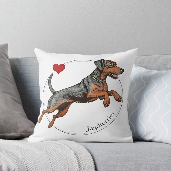 Item preview, The Velvet Death-Missile: Vintage Jagdterrier Fine Art Print designed and sold by FreiherrPK.