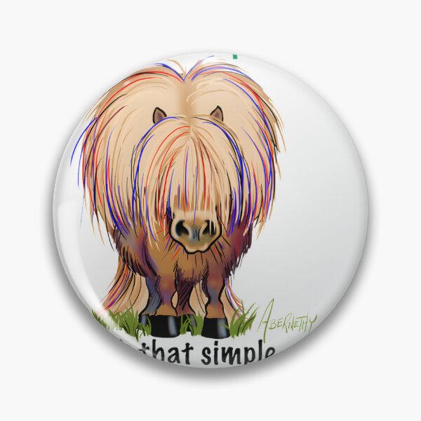 Item preview, Fergus the Horse - I Need a Pony Funny Animal Quote Design designed and sold by Albyna.