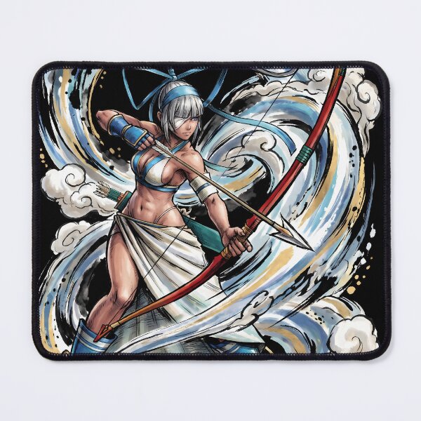 Item preview, Mina Majikina Samurai Shodown Fighting Game Graphic Tee designed and sold by Senpaiwaves.