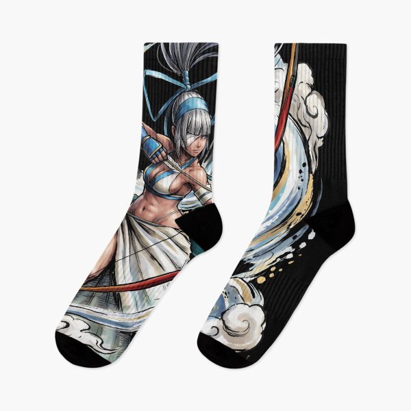 Aperçu de l'œuvre T-shirt graphique Mina Majikina Samurai Shodown Fighting Game créée et vendue par Senpaiwaves.