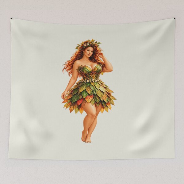 Item preview, Dryad Forest Nymph - Enchanted  Woodland  goddess of Nature designed and sold by CzipipitoStudio.