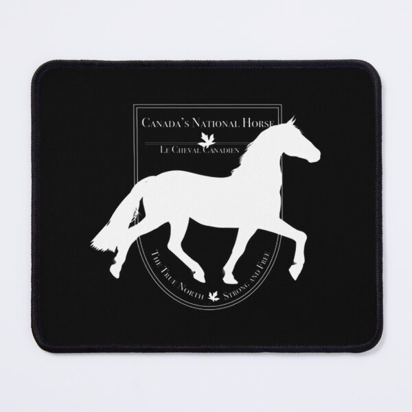 Item preview, Canadian Horse Silhouette with Distressed Negative Effect Design designed and sold by Albyna.
