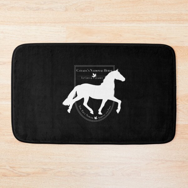 Item preview, Canadian Horse Silhouette with Distressed Negative Effect Design designed and sold by Albyna.
