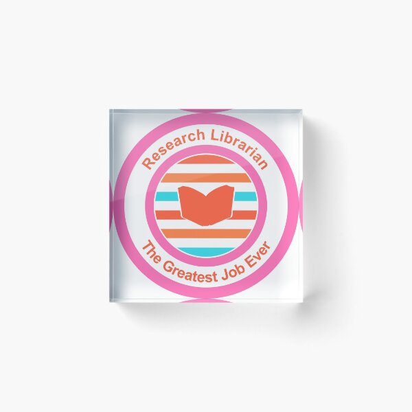Item preview, Research Librarian The Greatest Job Ever designed and sold by TheIconSmith.
