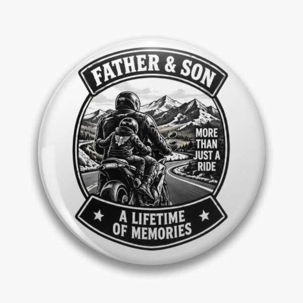 Item preview, Father & Son More Than Just a Ride – Motorcycle Family Gift designed and sold by Bocianessco.