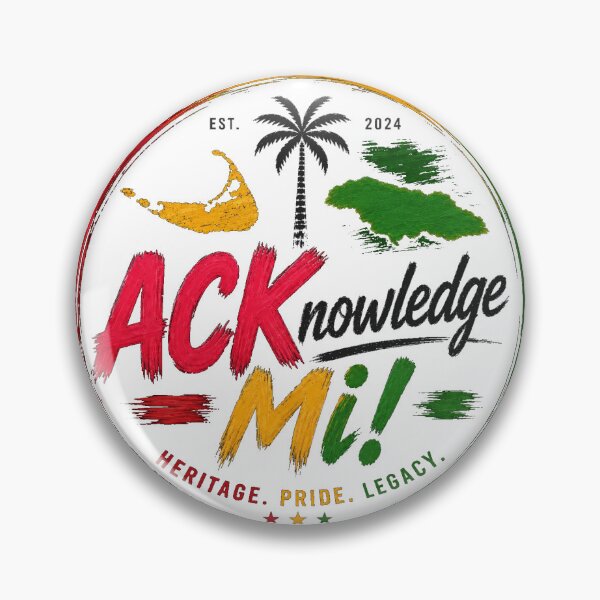 Item preview, ACKnowledge Mi Official Logo - Light T-Shirt — Est. 2024 | Jamaican Nantucket Pride designed and sold by Acknowledgemi.