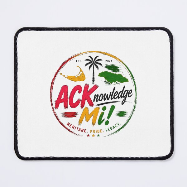 Item preview, ACKnowledge Mi Official Logo - Light T-Shirt — Est. 2024 | Jamaican Nantucket Pride designed and sold by Acknowledgemi.