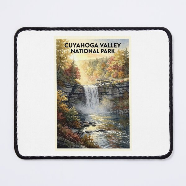 Item preview, Cuyahoga Valley National Park Ohio Vintage Watercolor Travel designed and sold by Teelogic.