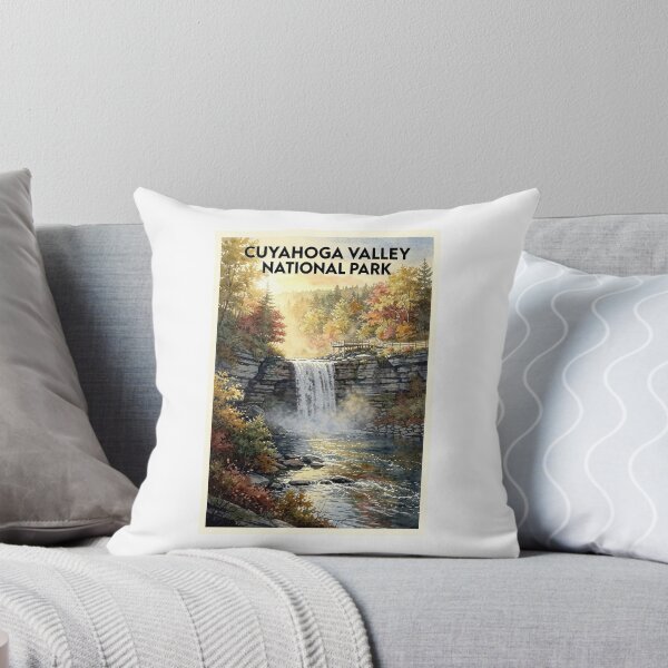 Item preview, Cuyahoga Valley National Park Ohio Vintage Watercolor Travel designed and sold by Teelogic.