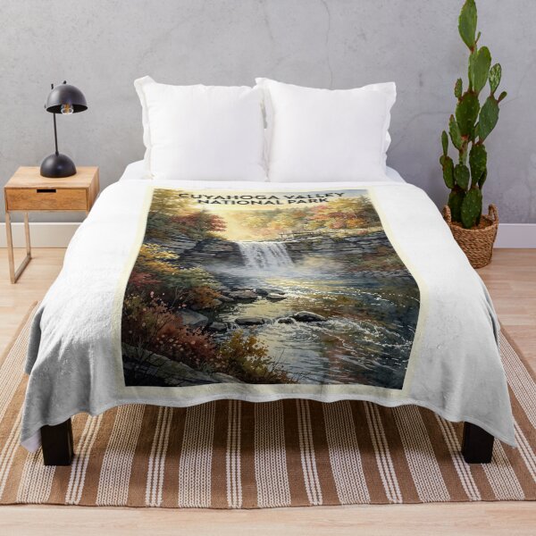 Item preview, Cuyahoga Valley National Park Ohio Vintage Watercolor Travel designed and sold by Teelogic.