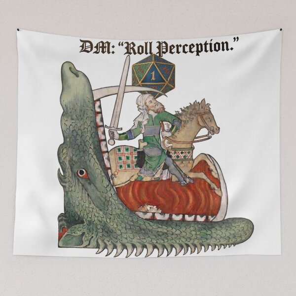 Item preview, Roll Perception Fail Medieval Edition Nat 1 Series designed and sold by MomoDnD.