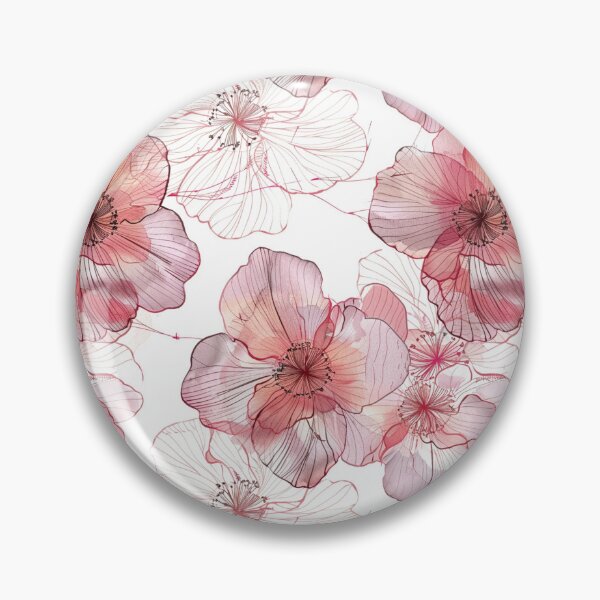 Aperçu de l'œuvre Floral rouge créée et vendue par AzsjaysStudio.