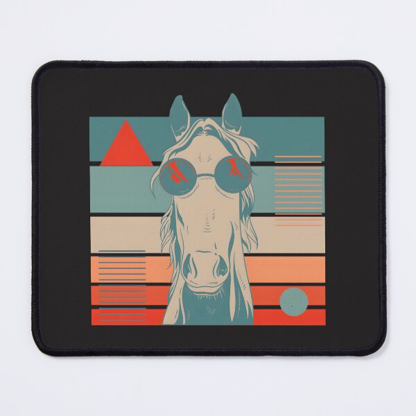 Item preview, Majestic Horse Illustration with Elegant Mane and Strong Silhouette designed and sold by Albyna.