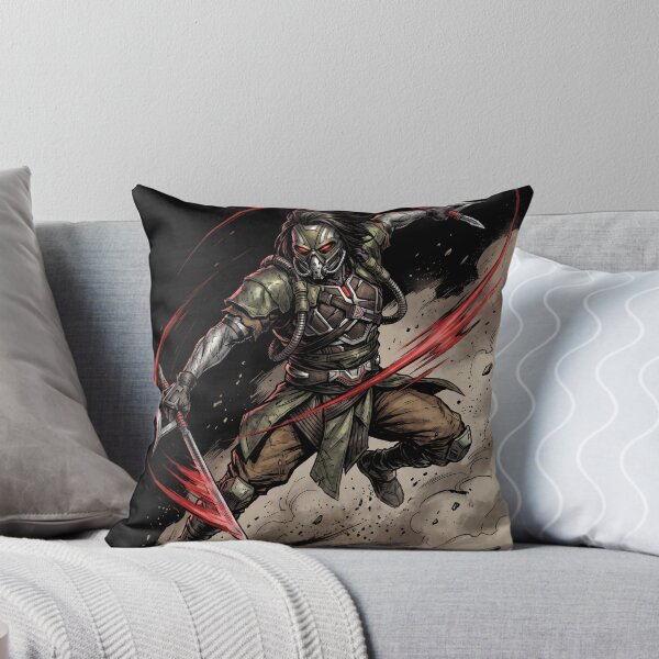 Artikelvorschau, Kabal Mortal Kombat Kämpfer Grafik-T-Shirt entworfen und verkauft von Senpaiwaves.