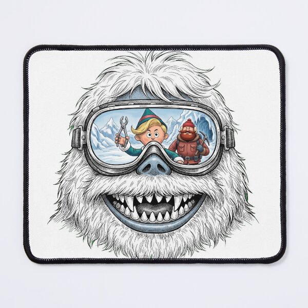 Item preview, Abominable Snowman Bumble Shades Reflection designed and sold by Bad-Decisions-Designs.