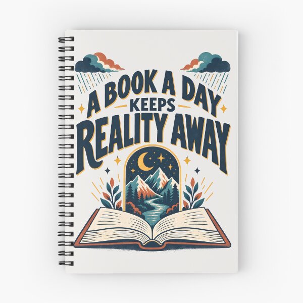 Item preview, A Book A Day Keeps Reality Away  designed and sold by MagicTheDog.
