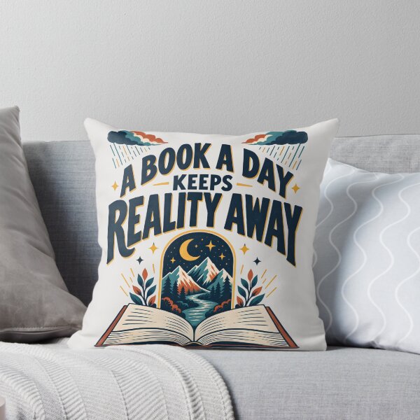Item preview, A Book A Day Keeps Reality Away  designed and sold by MagicTheDog.