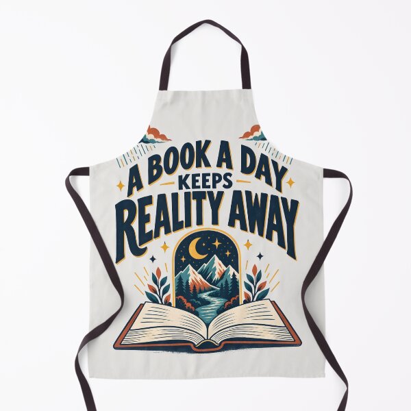 Item preview, A Book A Day Keeps Reality Away  designed and sold by MagicTheDog.