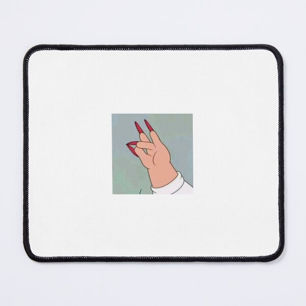 Item preview, Clock It – Red Nails Attitude Y2K Sticker designed and sold by elwinadonburg.