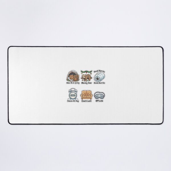 Item preview, Lazy Winter Hibernation Club Sticker Pack - Cozy Sleep Puns Bundle designed and sold by SimpleP.