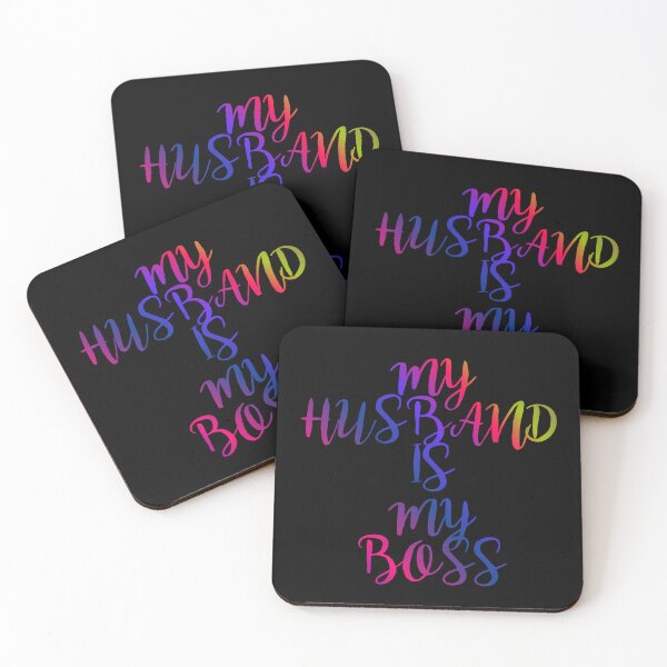 Item preview, My Husband Is My Boss designed and sold by ZooStateofMind.