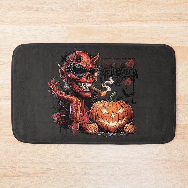 Item preview, Halloween She Devil Cigar Pumpkin Glasses designed and sold by Voodoo Store Paranormal Collections.