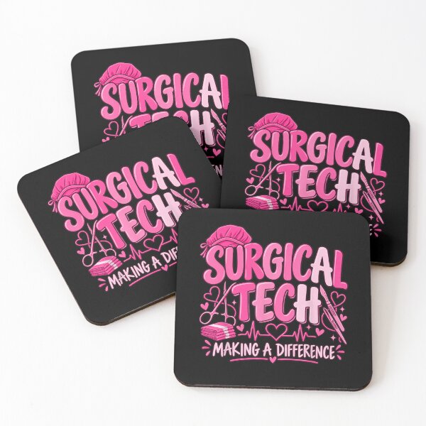 Item preview, Surgical Tech Making A Difference Pink Scrub Cap Surgical Technologist designed and sold by Creative Spark.