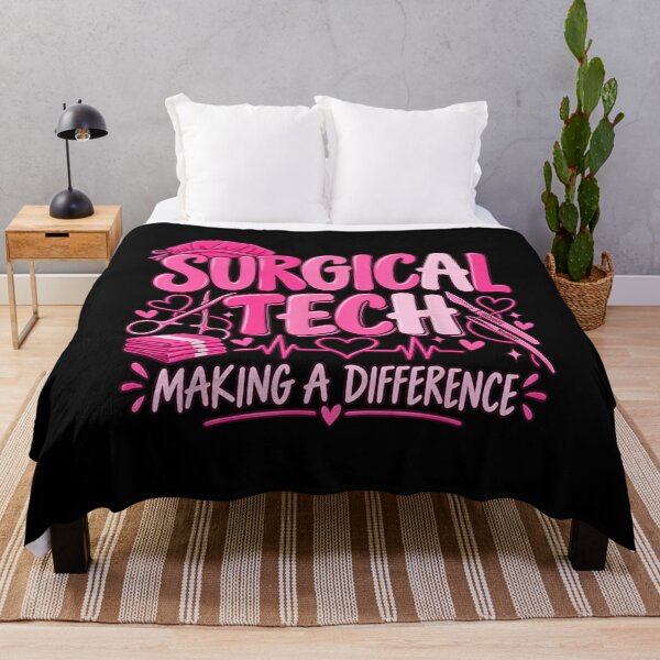 Item preview, Surgical Tech Making A Difference Pink Scrub Cap Surgical Technologist designed and sold by Creative Spark.