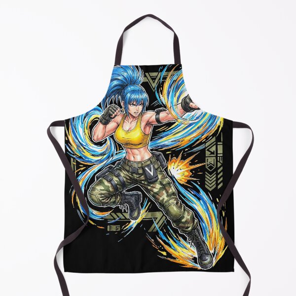 Item preview, Leona Heidern The King of Fighters Fighting Game Graphic Tee designed and sold by Senpaiwaves.