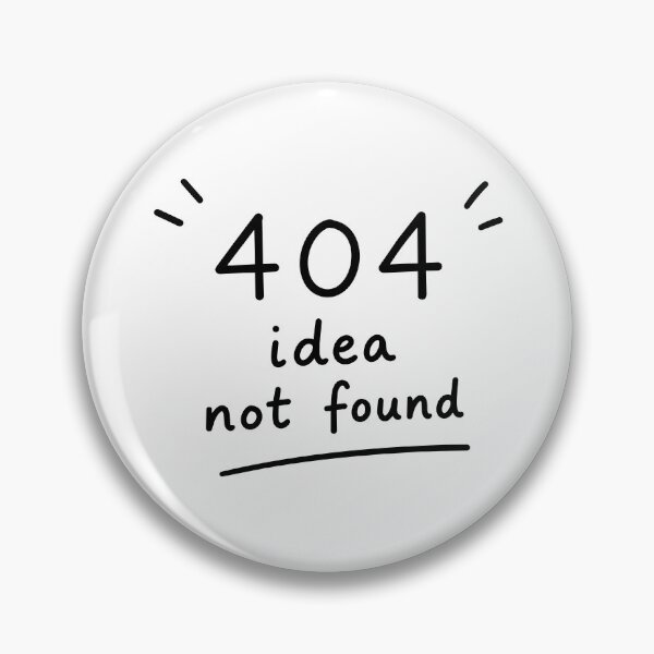 Artikelvorschau, 404 Idee nicht gefunden (Doodle) entworfen und verkauft von Yael Weiss.