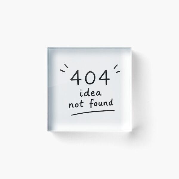 Artikelvorschau, 404 Idee nicht gefunden (Doodle) entworfen und verkauft von Yael Weiss.