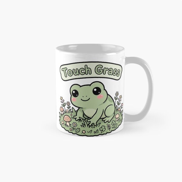 Item preview, Touch Grass Frog designed and sold by DkSpirit.